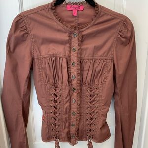 Betsey Johnson Corset Jacket